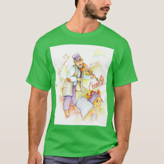 Fiddler op de weg t-shirt
