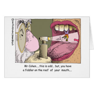 Fiddler sur le Toit Cadeaux et T-shirts d'odontolo