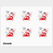 Fiddler's Fourth Stickers (select a size) (Feuille)