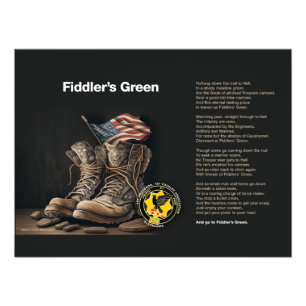 Fiddlers Groene fotoprint Foto Afdruk