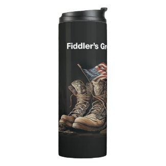 Fiddlers Groene Gedicht Thermische Tumbler Thermosbeker