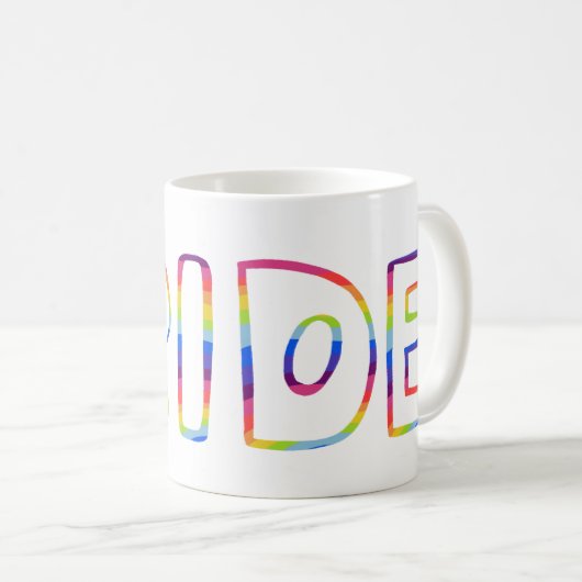 FIDE RAINBOUR CAFÉ Mug (Devant droit)