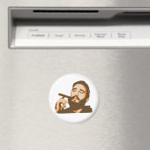 Fidel Castro avec aimant Portrait Cigar (In Situ (Lave-vaisselle))
