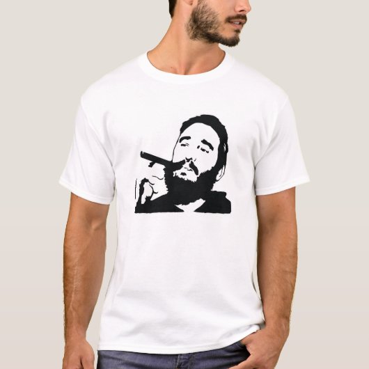 Fidel Castro Cuba T-shirt (Voorkant)