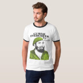 Fidel Castro Cuban Evergreen T-shirt (Voorkant volledig)