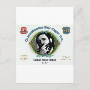 Fidel Castro Guantanamo Bay Cuba Cigar Company Briefkaart