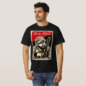 fidel castro klassieker t-shirt (Voorkant volledig)