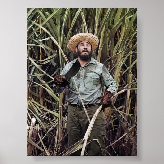 Fidel Castro Poster (Voorkant)