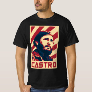 "Fidel Castro Retro Propaganda" T-shirt