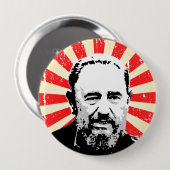 Fidel Castro Ronde Button 4,0 Cm (Voorkant /achterkant)