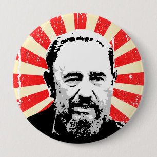 Fidel Castro Ronde Button 4,0 Cm