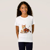 Fidel Kitty T-shirt (Voorkant volledig)