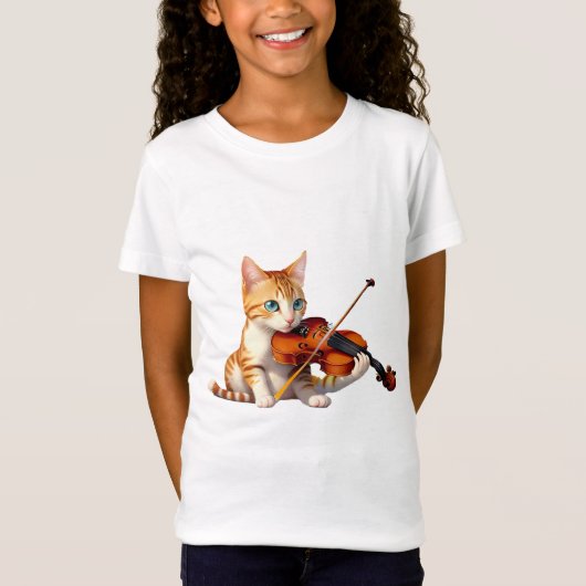 Fidel Kitty T-shirt (Voorkant)