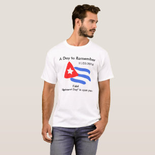 Fidel - Shirt op dag van uitspraak