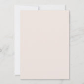 Fidèle à jamais Faire-part de date de mariage blus (Dos)