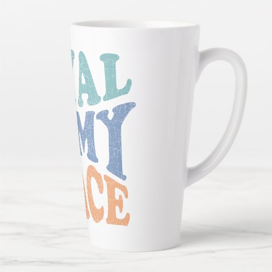 Fidèle à mes mugs et tasses de la paix (Droite)