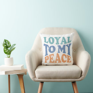 Fidèle à mes oreillers décoratifs paisibles
