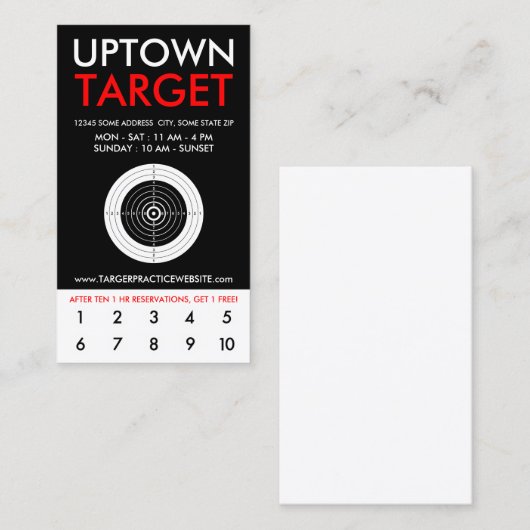 fidélité à la cible uptown (Devant / Derrière)