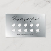 Fidélité argentée de damassé de diamants élégants (Dos)