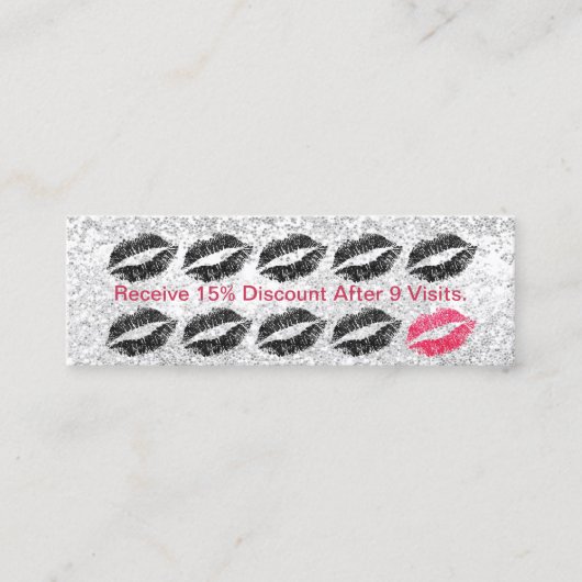 Fidélité argentée de lèvres de noir de salon de (Devant)