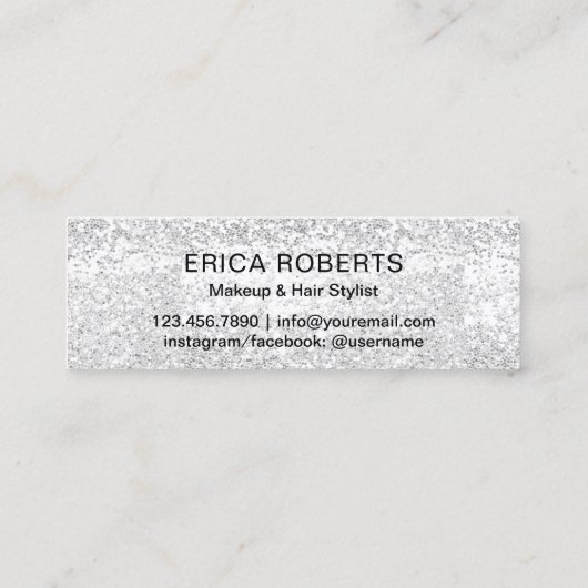 Fidélité argentée de lèvres de noir de salon de (Dos)