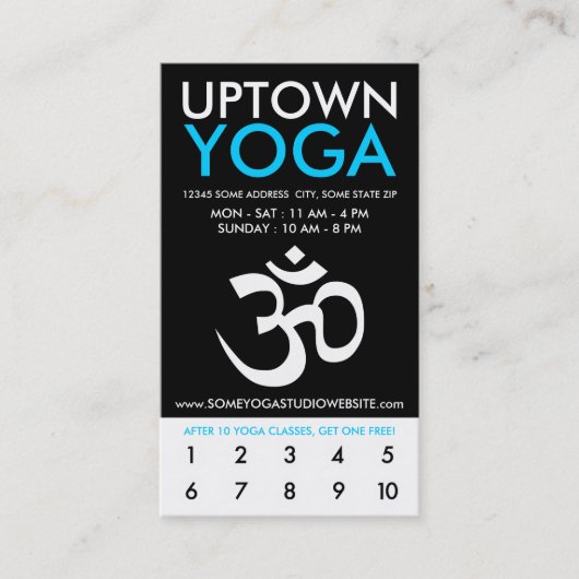 fidélité au yoga de l'uptown om (Devant)