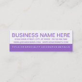 fidélité audacieuse de client de CRÈME GLACÉE (Dos)