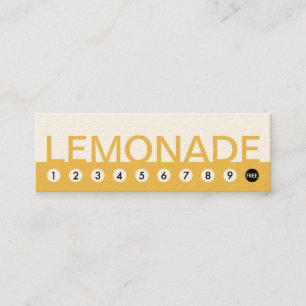 fidélité audacieuse de client de LIMONADE