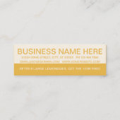 fidélité audacieuse de client de LIMONADE (Dos)