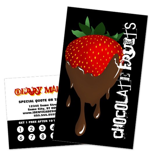 fidélité aux grunge de fraise chocolat