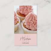 Fidélité Boulangerie Monogramme Logo Carte de référence pro (Devant)