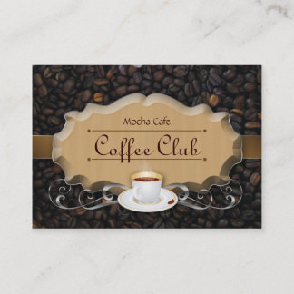 Fidélité Caramel de n Latte d'haricots de carte perforée de