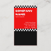 Fidélité carte à pointes pour les vérificateurs de hot dog (Dos)