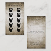 Fidélité Carte de passage de classe de la forme physique 10 (Devant / Derrière)