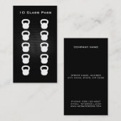 Fidélité Carte de passage de classe de la forme physique 10 (Devant / Derrière)