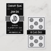Fidélité Carte de passage de classe du carte de visite 10 (Devant / Derrière)
