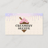 Fidélité Carte de perforation à la crème glacée (Devant)