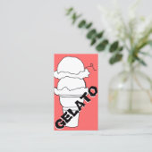 Fidélité carte de punch griffon gelato (Debout devant)