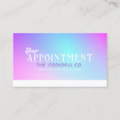 Fidélité Carte de rendez-vous dégradant (Devant)