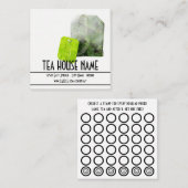 Fidélité carte de timbre (Devant / Derrière)