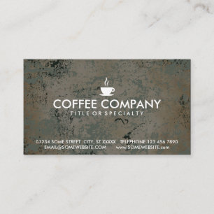 Fidélité carte de timbre de café