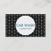 Fidélité Carte de timbre de double exposition de STATION DE (Dos)