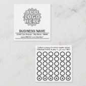 Fidélité Carte de timbre de l'ACHAT 5 (Devant / Derrière)