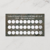 Fidélité carte de timbre de serrurier (Dos)