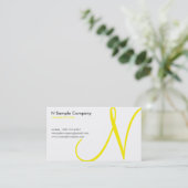 Fidélité carte de timbre jaune (Debout devant)