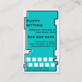 Fidélité Carte de timbre-poste pour animaux de compagnie od (Dos)