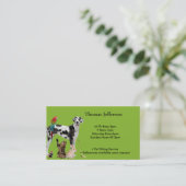 Fidélité Carte de visite de service de garde d'animaux (Debout devant)