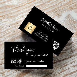 Fidélité Carte d'escompte de logo commercial de code qr noi
