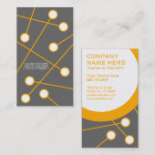 Fidélité carte fréquente orange d'acheteur de mod (Devant / Derrière)