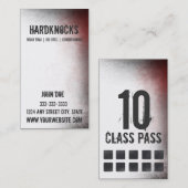 Fidélité Carte mélangée de passage de classe du carte de (Devant / Derrière)